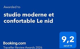 studio moderne et confortable Le nid